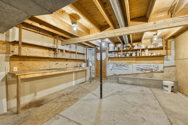 224 Loveland Dr, Rogersville, MO 65742 - view of unfinished below grade area