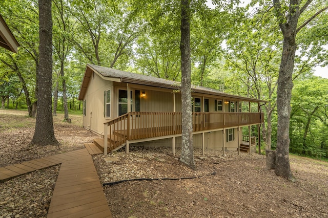 224 Loveland Dr, Rogersville, MO 65742 - view of front facade with stairway