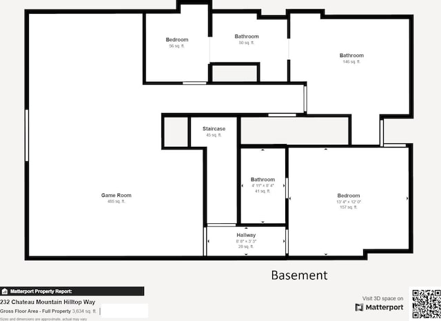 232 Chateau Mountain Hilltop Way, Branson, MO 65616 - floor plan / room layout