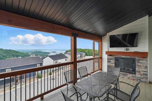232 Chateau Mountain Hilltop Way, Branson, MO 65616 - deck featuring outdoor dining space