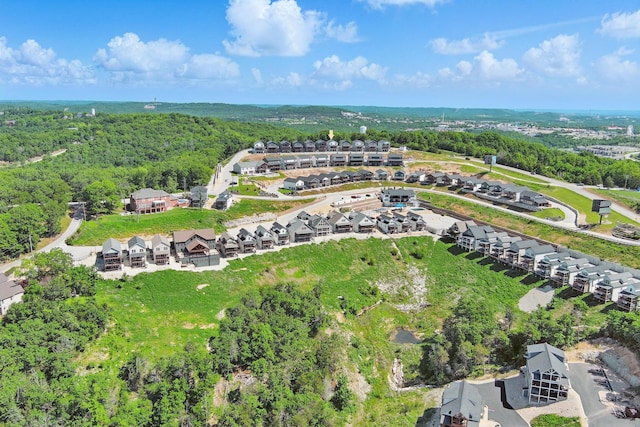 232 Chateau Mountain Hilltop Way, Branson, MO 65616 - aerial view of residential area with a forest