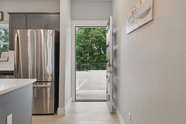232 Chateau Mountain Hilltop Way, Branson, MO 65616 - entryway with light wood-type flooring, plenty of natural light, and baseboards
