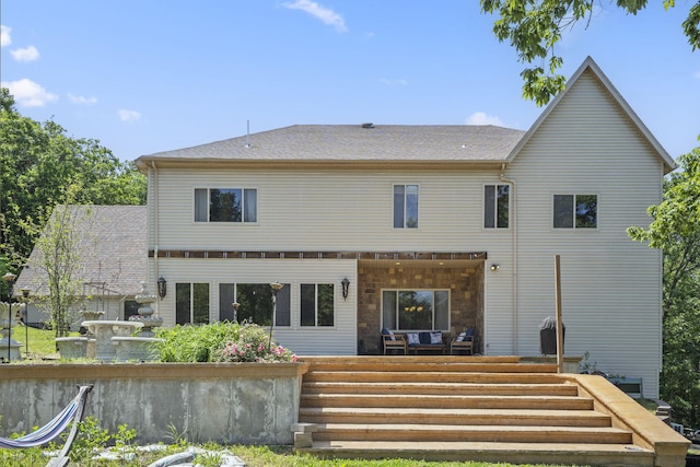 200 Barnes Ln, Branson, MO 65616 - view of back of house