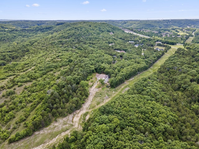 200 Barnes Ln, Branson, MO 65616 - bird's eye view of a heavily wooded area