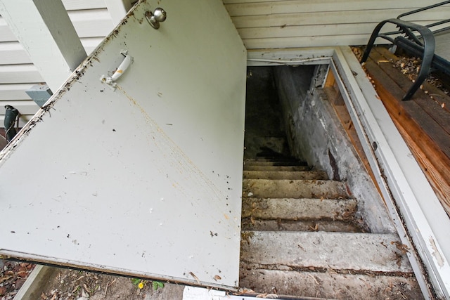 511 C St, Deepwater, MO 64740 - view of stairs