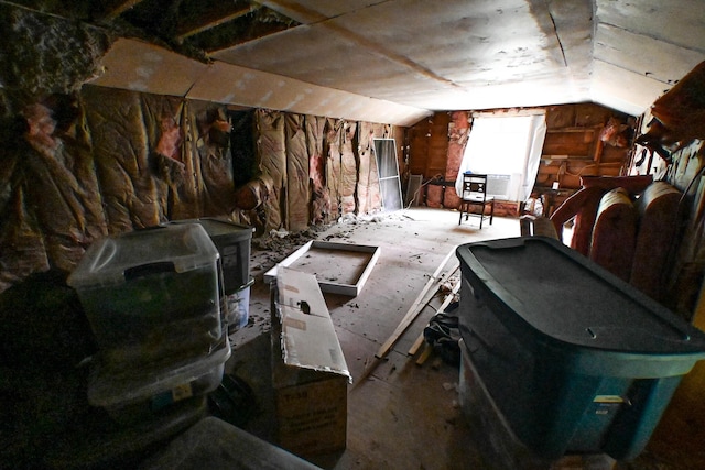 511 C St, Deepwater, MO 64740 - view of attic
