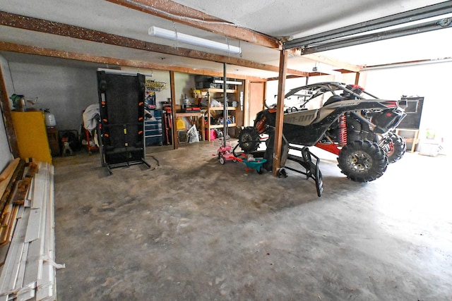 511 C St, Deepwater, MO 64740 - view of garage