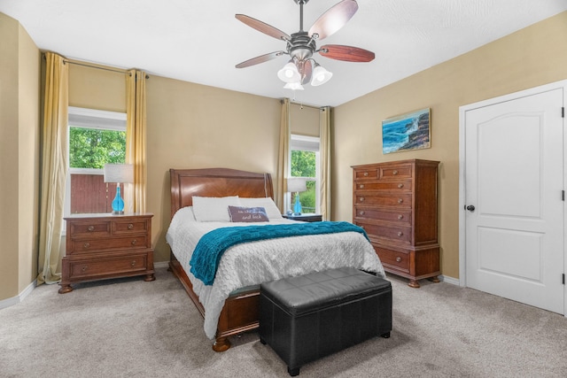 36205 State Highway 413, Crane, MO 65633 - bedroom with carpet, a ceiling fan, and baseboards