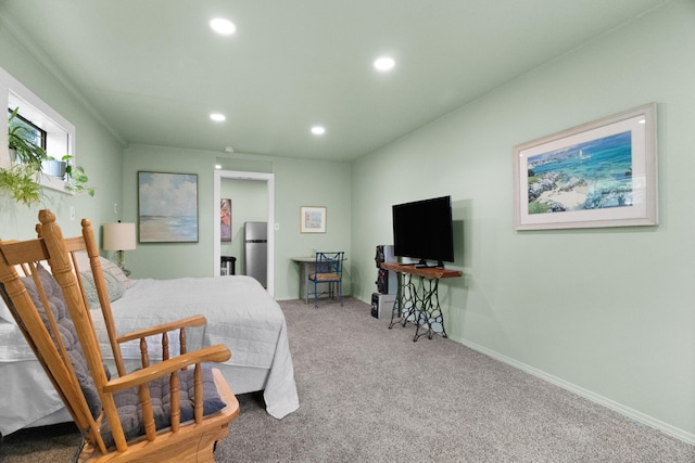 36205 State Highway 413, Crane, MO 65633 - bedroom with carpet floors, recessed lighting, and baseboards