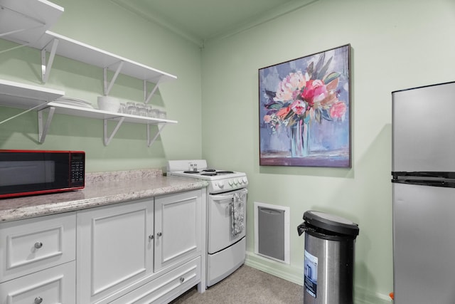36205 State Highway 413, Crane, MO 65633 - washroom featuring light colored carpet and ornamental molding