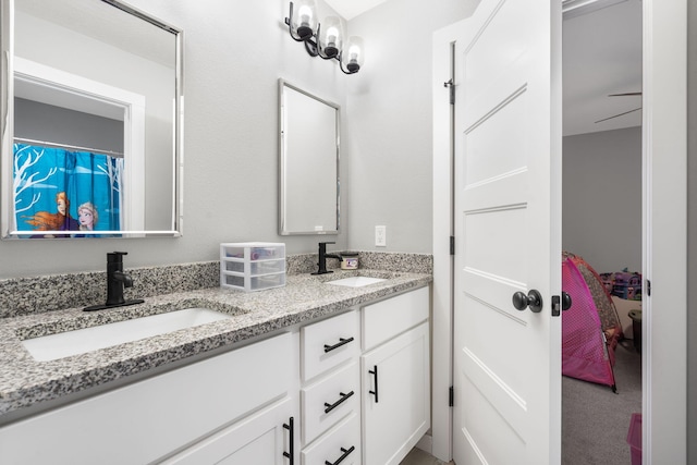 1816 N Bristol Ave, Springfield, MO 65802 - full bathroom featuring double vanity