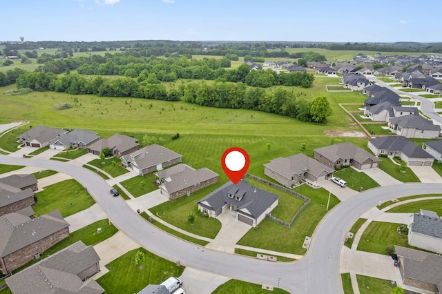 1816 N Bristol Ave, Springfield, MO 65802 - aerial perspective of suburban area