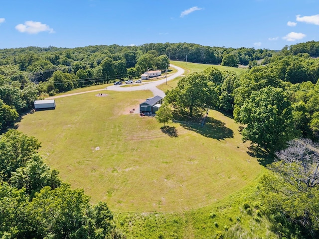 132 Nature Trail Ln, Noel, MO 64854 - view of rural area with a heavily wooded area