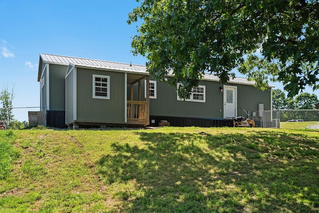 132 Nature Trail Ln, Noel, MO 64854 - rear view of property with metal roof