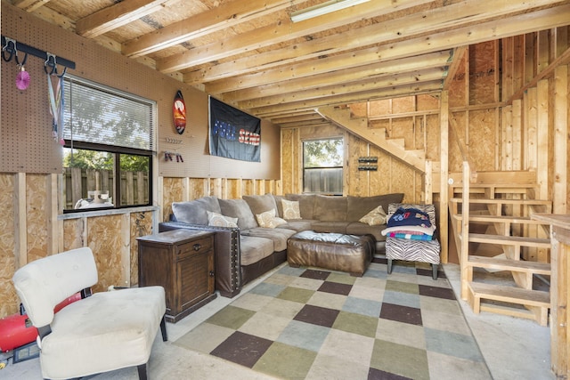 3909 W Eaglecrest St, Battlefield, MO 65619 - living area with stairs