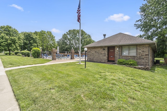 3909 W Eaglecrest St, Battlefield, MO 65619 - view of front facade featuring roof with shingles and brick siding