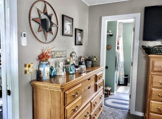 160 Clark St, Taneyville, MO 65759 - carpeted bedroom with baseboards