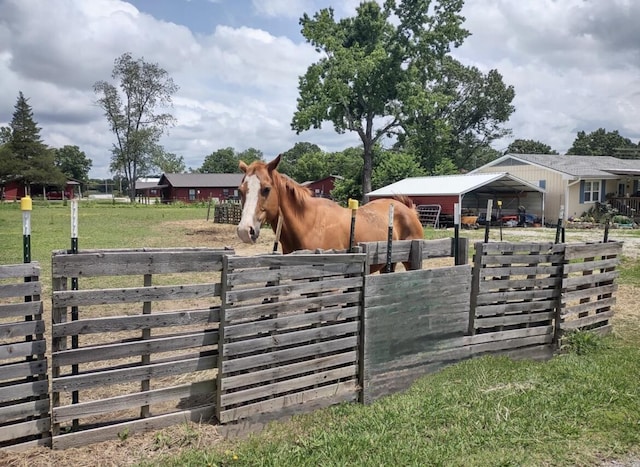 160 Clark St, Taneyville, MO 65759 - view of stable