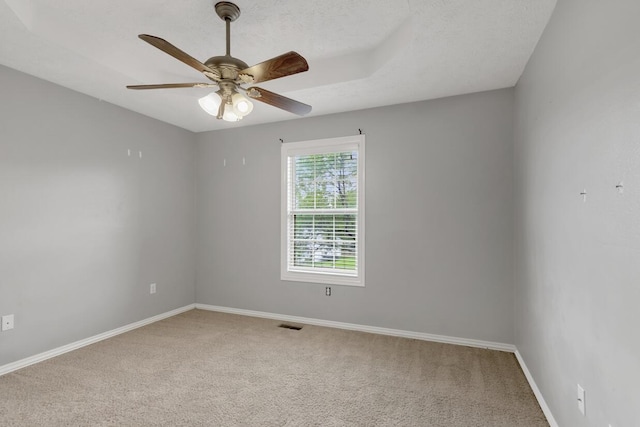 4972 E Cherry Cir, Springfield, MO 65809 - empty room featuring light colored carpet, baseboards, and a ceiling fan