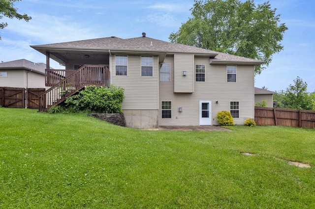4972 E Cherry Cir, Springfield, MO 65809 - back of house featuring stairs