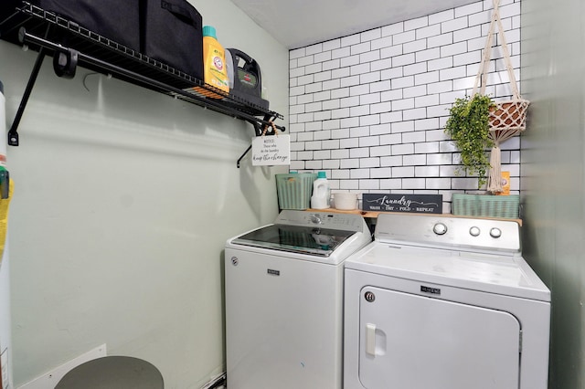 3625 S Moreland Ave, Springfield, MO 65807 - washroom with washing machine and dryer