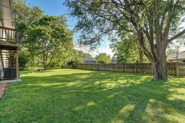 3625 S Moreland Ave, Springfield, MO 65807 - view of yard with cooling unit