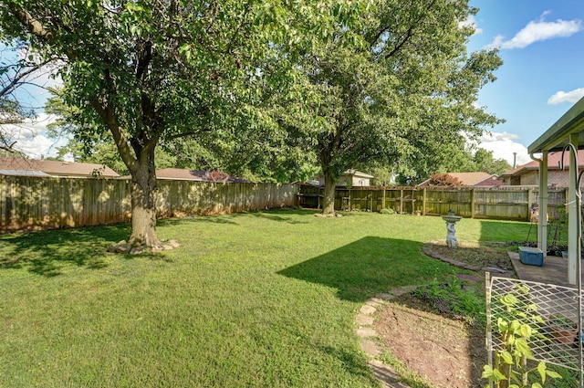 2852 S Pinehurst Ave, Springfield, MO 65807 - view of fenced backyard