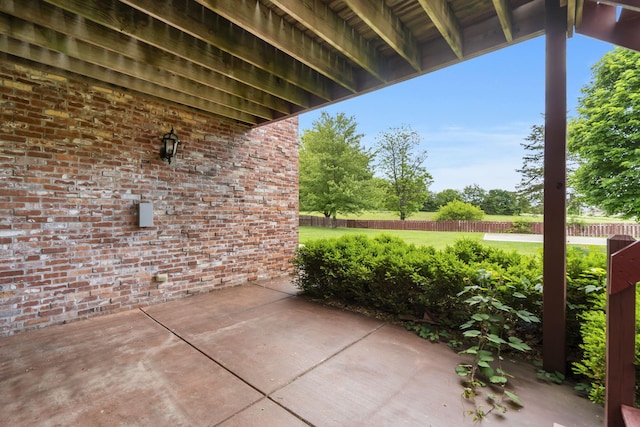 5072 E Hedgerow Dr, Springfield, MO 65802 - fenced backyard featuring a patio