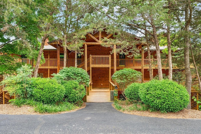 160 Village Trl, Indian Point, MO 65616 - view of building exterior featuring stairway