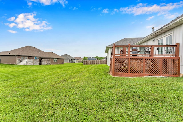 1682 Vicksburg Psge, Republic, MO 65738 - view of yard featuring a deck
