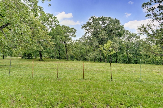 223 Harvest Dr, Rogersville, MO 65742 - view of yard with a forest view