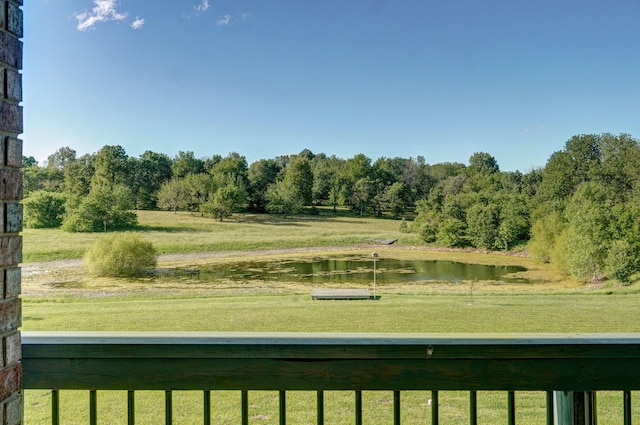 7519 W Farm Rd Unit 194, Republic, MO 65738 - view of grassy yard featuring a water view