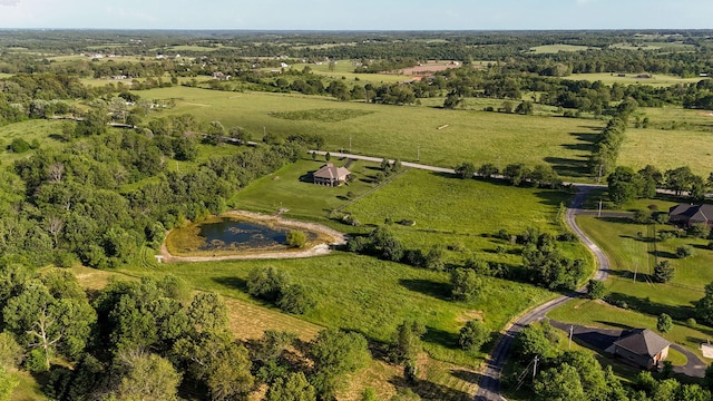 7519 W Farm Rd Unit 194, Republic, MO 65738 - aerial view of property and surrounding area with rural landscape
