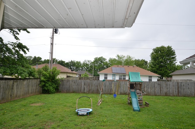 425 S Sherwood Ave, Republic, MO 65738 - view of yard with a playground