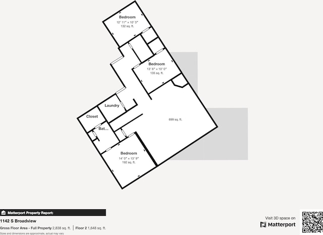1142 S Broadview Ave, Springfield, MO 65802 - property floor plan