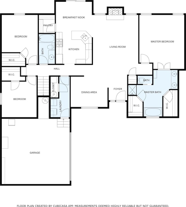 382 S Yellowwood Dr, Springfield, MO 65809 - home floor plan
