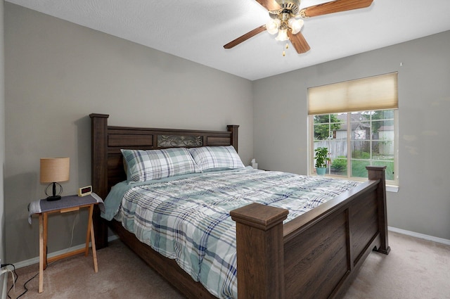 382 S Yellowwood Dr, Springfield, MO 65809 - carpeted bedroom featuring baseboards and ceiling fan