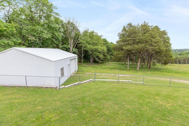 1394 Bee Creek Rd, Branson, MO 65616 - view of yard with a garage, a pole building, and an outbuilding