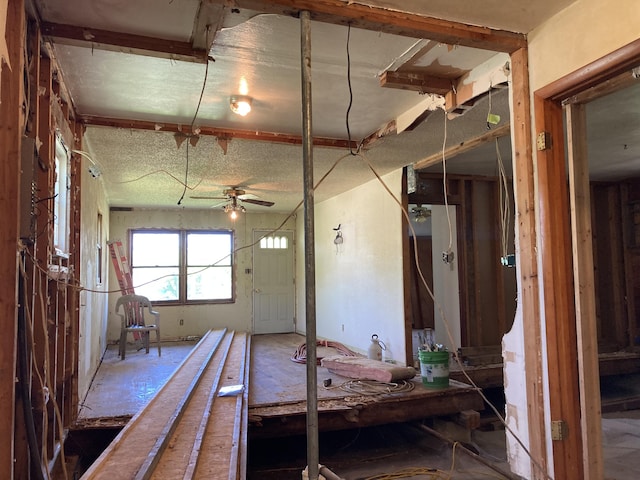 403 S W St, Mountain Grove, MO 65711 - misc room featuring a ceiling fan