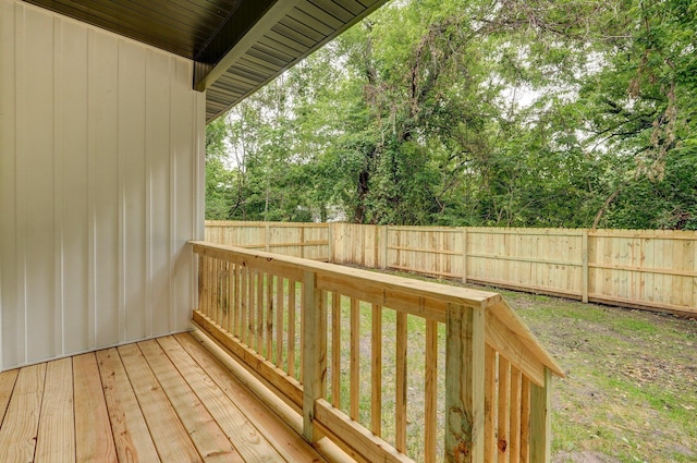 1620 N Texas Ave, Springfield, MO 65803 - wooden terrace with a fenced backyard