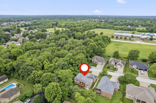 5142 S Burrows Ave, Springfield, MO 65810 - aerial view of residential area