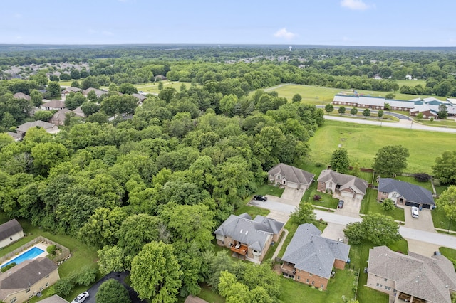 5142 S Burrows Ave, Springfield, MO 65810 - aerial perspective of suburban area