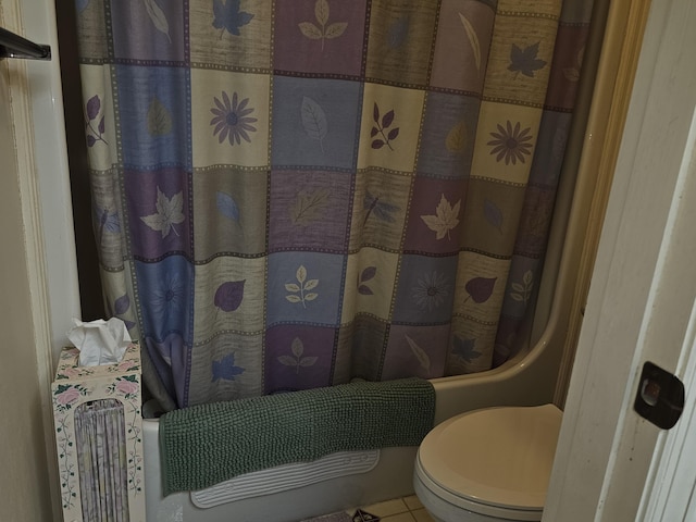 22389 Lawrence Unit 1215, Aurora, MO 65605 - full bath featuring tile patterned floors and shower / tub combo with curtain