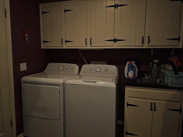 22389 Lawrence Unit 1215, Aurora, MO 65605 - washroom with independent washer and dryer and cabinet space