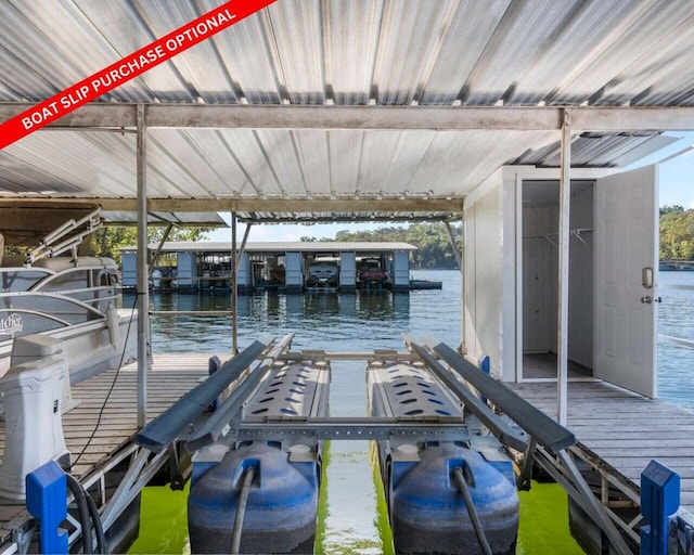 39 James River Rd, Kimberling City, MO 65686 - dock area with a water view