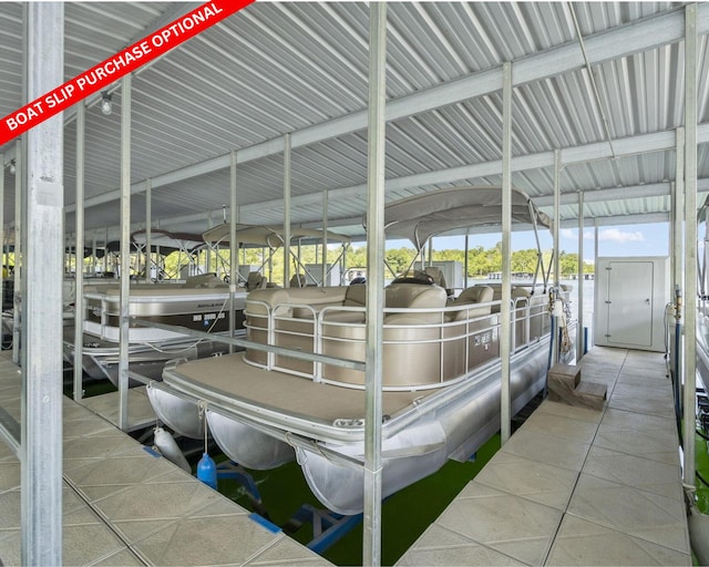 39 James River Rd, Kimberling City, MO 65686 - dock area with boat lift