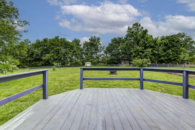 299 Regal Dr, Rogersville, MO 65742 - wooden deck with view of scattered trees