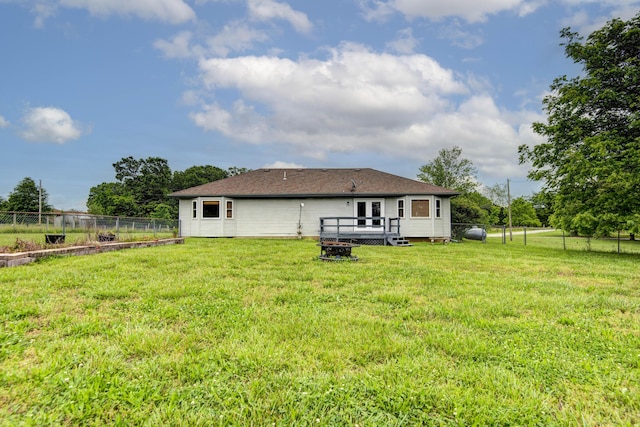 299 Regal Dr, Rogersville, MO 65742 - back of house featuring a wooden deck