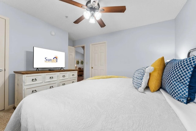 350 S Wildwood Dr Unit B-11, Branson, MO 65616 - bedroom featuring carpet and a ceiling fan