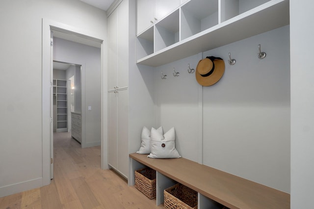 3725 E Woodhue St, Springfield, MO 65802 - mudroom with light wood-style floors and baseboards